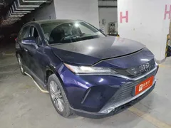 2022 Toyota Harrier 2.0L CVT 2WD Premium, синий — фото 2