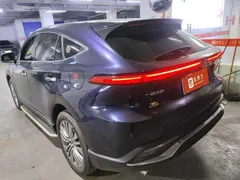 2022 Toyota Harrier 2.0L CVT 2WD Premium, синий — фото 3