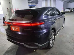 2022 Toyota Harrier 2.0L CVT 2WD Premium, синий — фото 4