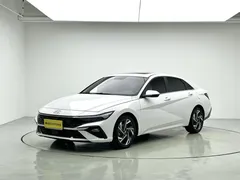2023 Hyundai Elantra 1.5L CVT GLX Elite, белый — фото 1