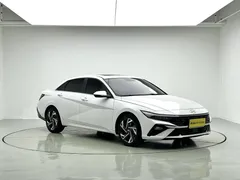 2023 Hyundai Elantra 1.5L CVT GLX Elite, белый — фото 3