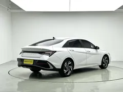 2023 Hyundai Elantra 1.5L CVT GLX Elite, белый — фото 6