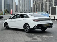 2023 Hyundai Elantra 1.5L CVT GLX Elite, белый — фото 14