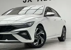 2023 Hyundai Elantra 1.5L CVT GLX Elite, белый — фото 3