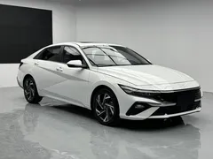 2023 Hyundai Elantra 1.5L CVT GLX Elite, белый — фото 3