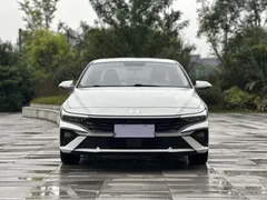 2023 Hyundai Elantra 1.5L CVT GLX Elite, белый — фото 2