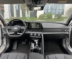 2023 Hyundai Elantra 1.5L CVT GLX Elite, белый — фото 7