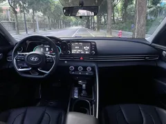 2023 Hyundai Elantra 1.5L CVT GLX Elite, синий — фото 10