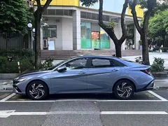 2023 Hyundai Elantra 1.5L CVT GLX Elite, синий — фото 16