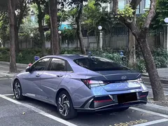 2023 Hyundai Elantra 1.5L CVT GLX Elite, синий — фото 17
