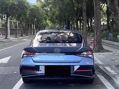 2023 Hyundai Elantra 1.5L CVT GLX Elite, синий — фото 18