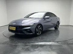 2023 Hyundai Elantra 1.5L CVT GLX Elite, синий — фото 1