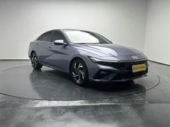 2023 Hyundai Elantra 1.5L CVT GLX Elite, синий — фото 3