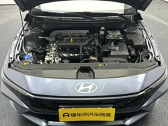 2023 Hyundai Elantra 1.5L CVT GLX Elite, синий — фото 16
