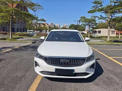2022 Geely Emgrand 4th Gen 1.5L CVT Flagship, белый — фото 2