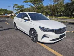2022 Geely Emgrand 4th Gen 1.5L CVT Flagship, белый — фото 3