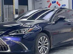 2022 Lexus ES 200 Excellence, синий — фото 5