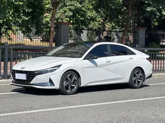 2022 Hyundai Elantra 1.5L CVT GLX Elite, белый — фото 1