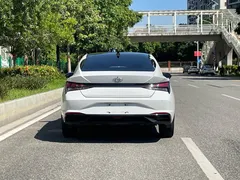 2022 Hyundai Elantra 1.5L CVT GLX Elite, белый — фото 4