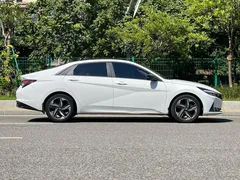 2022 Hyundai Elantra 1.5L CVT GLX Elite, белый — фото 6