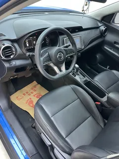 2022 Nissan Kicks 1.5L XV CVT Luxury, синий — фото 19