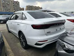 2023 Geely Emgrand 1.5L CVT Luxury Champion 4th Gen, белый — фото 10