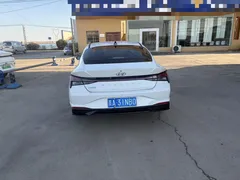2021 Hyundai Elantra 1.5L CVT TOP Flagship, белый — фото 5