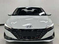 2022 Hyundai Elantra 1.5L CVT LUX Premium, белый — фото 2