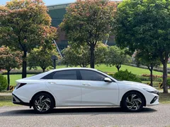 2023 Hyundai Elantra 1.5L CVT GLX Elite, белый — фото 4
