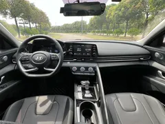 2023 Hyundai Elantra 1.5L CVT GLX Elite, белый — фото 15