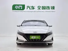 2022 Hyundai Elantra 1.5L CVT LUX Premium, белый — фото 2