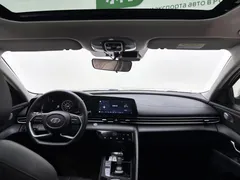 2022 Hyundai Elantra 1.5L CVT LUX Premium, белый — фото 25