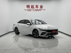 2023 Hyundai Elantra 1.5L CVT GLX Elite, белый — фото 2