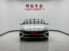 2023 Hyundai Elantra 1.5L CVT GLX Elite, белый — фото 3