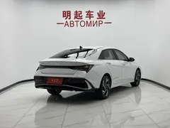 2023 Hyundai Elantra 1.5L CVT GLX Elite, белый — фото 8