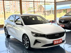 2022 Geely Emgrand 4th Gen 1.5L CVT Flagship, белый — фото 3