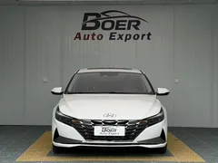 2022 Hyundai Elantra 1.5L CVT LUX Premium, белый — фото 2