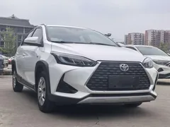 2022 Toyota Yaris L Zhixuan X 1.5L CVT Leading Plus, белый — фото 3