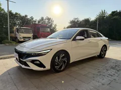 2023 Hyundai Elantra 1.5L CVT GLX Elite, белый — фото 1