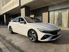 2023 Hyundai Elantra 1.5L CVT GLX Elite, белый — фото 3