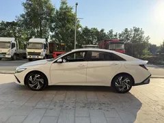 2023 Hyundai Elantra 1.5L CVT GLX Elite, белый — фото 4