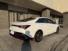 2023 Hyundai Elantra 1.5L CVT GLX Elite, белый — фото 8