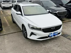2022 Geely Emgrand 4th Gen 1.5L CVT Premium, белый — фото 3