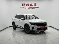 2023 Kia Seltos 1.5L IVT Luxury, белый — фото 2