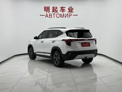 2023 Kia Seltos 1.5L IVT Luxury, белый — фото 7