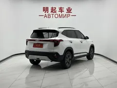 2023 Kia Seltos 1.5L IVT Luxury, белый — фото 8