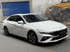 2023 Hyundai Elantra 1.5L CVT GLX Elite, белый — фото 3