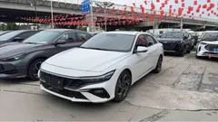 2023 Hyundai Elantra 1.5L CVT GLX Elite, белый — фото 1