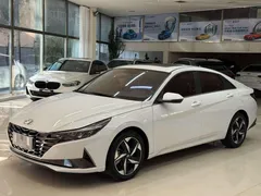 2022 Hyundai Elantra 1.5L CVT GLX Elite, белый — фото 1