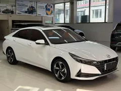 2022 Hyundai Elantra 1.5L CVT GLX Elite, белый — фото 3